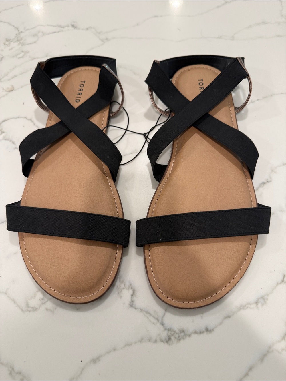 5/$25 Torrid Strappy Flat Sandals NWOT